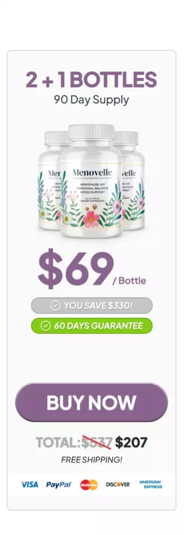 Menovelle™ 3 bottles pricing